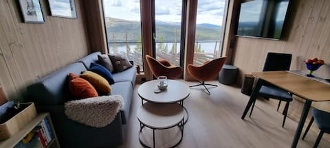 Successful Airbnb property: New small cabin (annex) in Gålå with great views in Sør Fron