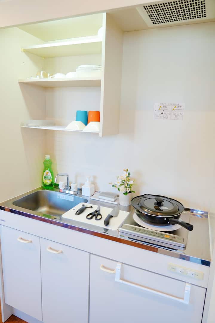 Modern 23㎡ Shinagawa Room#15min To Haneda#3ppl - Shinagawa