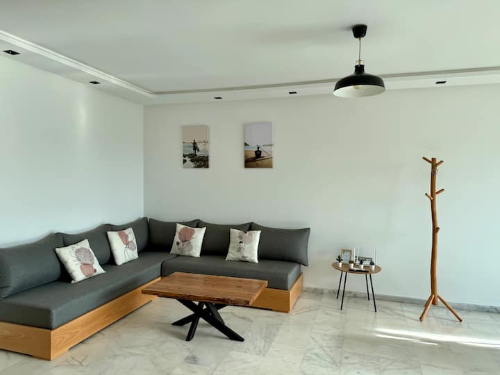 Miramar ~ Appartement Vue Sur La Mer - Mohammedia