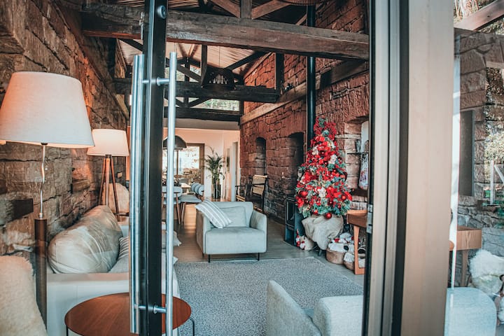Casa De Pedra Luxuosa Com Vista Para A Cidade - Santa Cruz do Sul