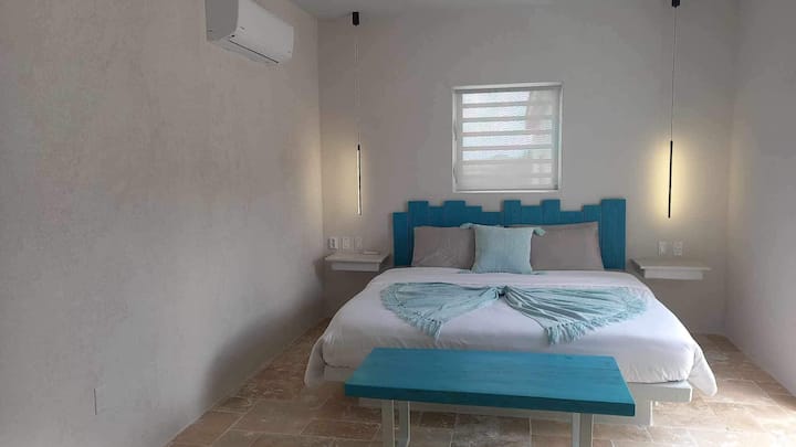 ¡Cama muy grande (King), súper cómoda!