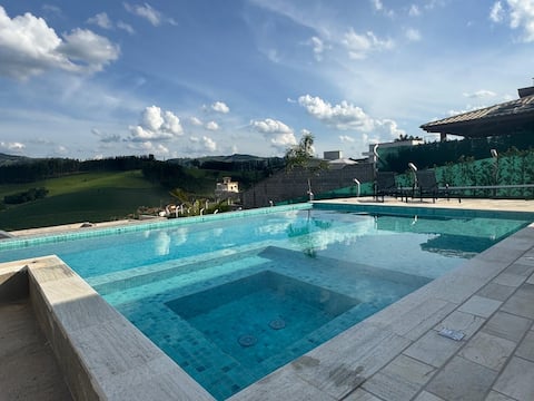 High-end farmhouse, beautiful view