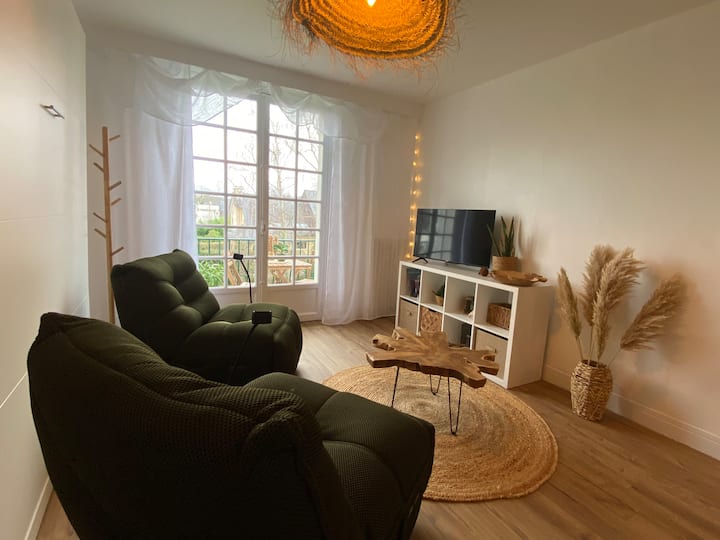 Le Studio Bohème - Avec Stationnement Privé - Dinard