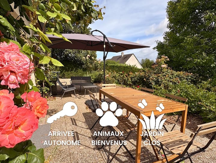 Le Golden : Maison, Spacieuse, Jardin, Petfriendly - Saint-Cyr-sur-Loire