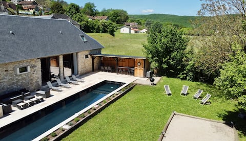Villa Luceo Périgord, 5 suites, heated pool
