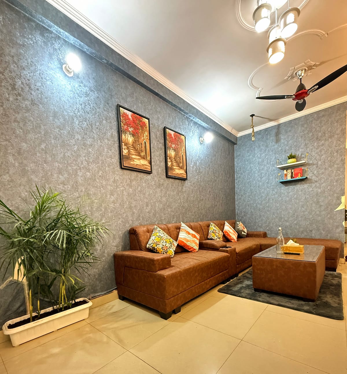 Rustic Anjuman · Moody Grey 2BR · Sleeps 6