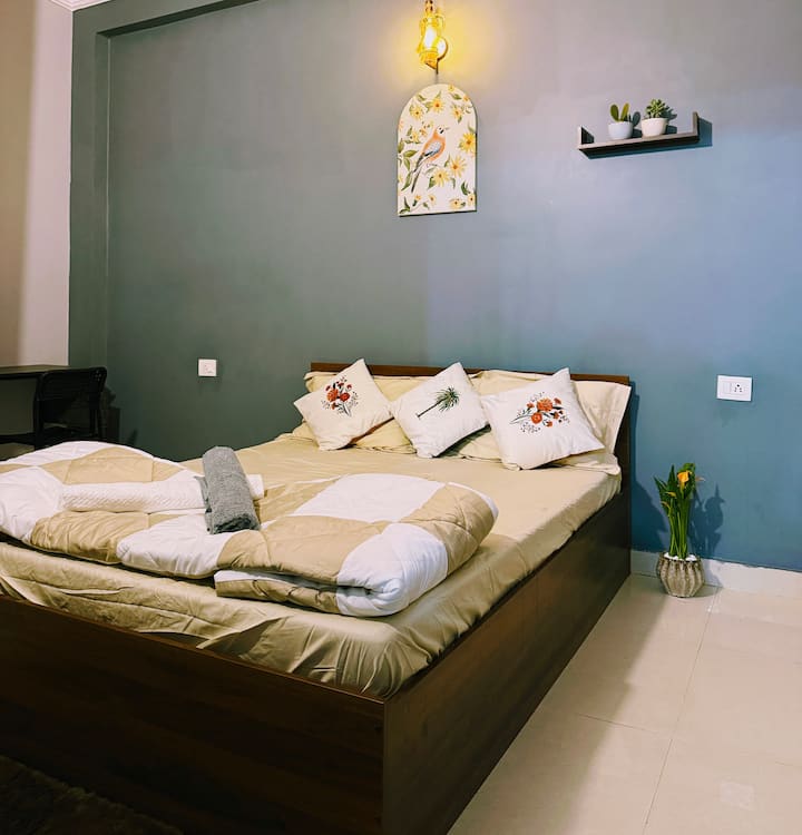 Rustic Anjuman · Moody Grey 2BR · Sleeps 6 - 5