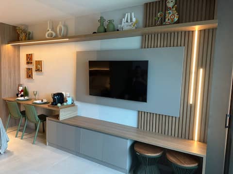 Popular Airbnb listing: Prime Flat Kauai 406 Beef Beach-Tamandaré in Tamandaré