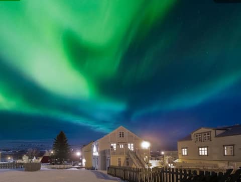 Cozy luxury apartment in traditional house