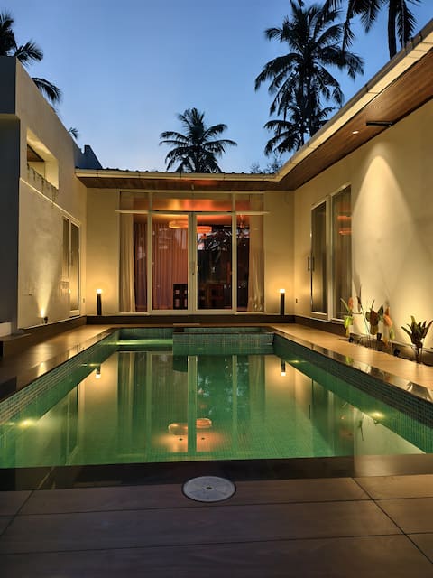 Unique Pool Villa | Family Retreat at Cherai Beach