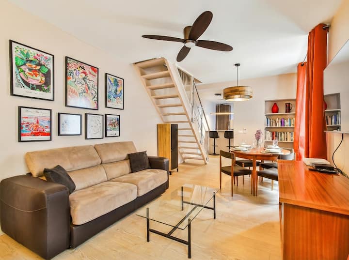 Duplex Spacieux à Oberkampf - Paris