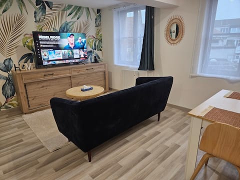 Top performing Airbnb: Cozy 2 bedroom apartment 5 minutes' walk from the train station in Valenciennes