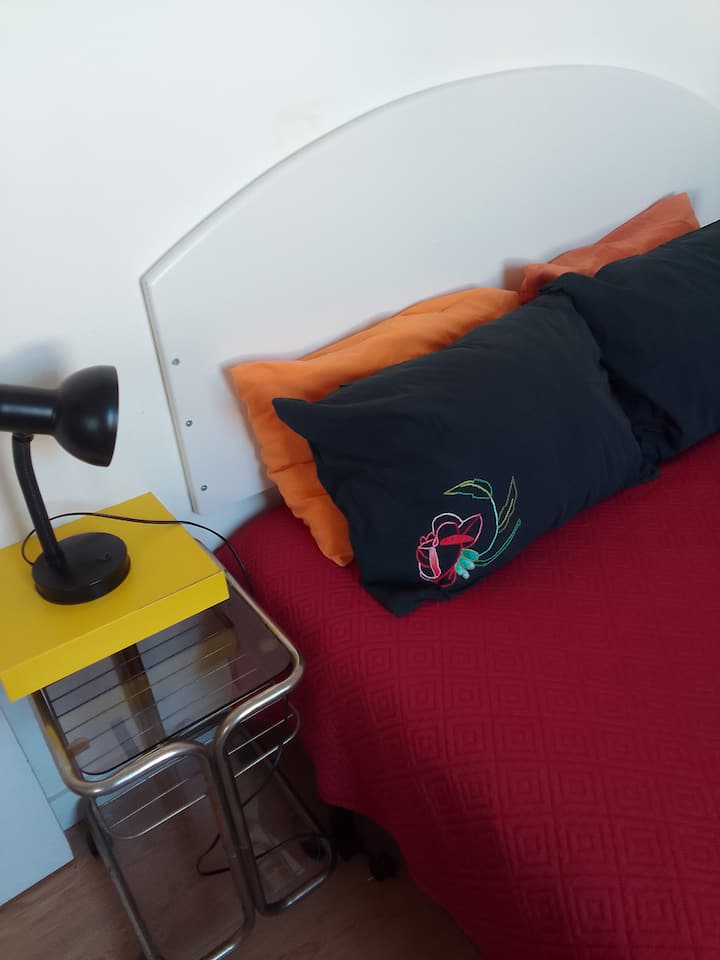 A double bed