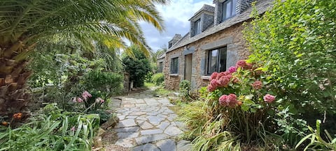 stone house near the beach