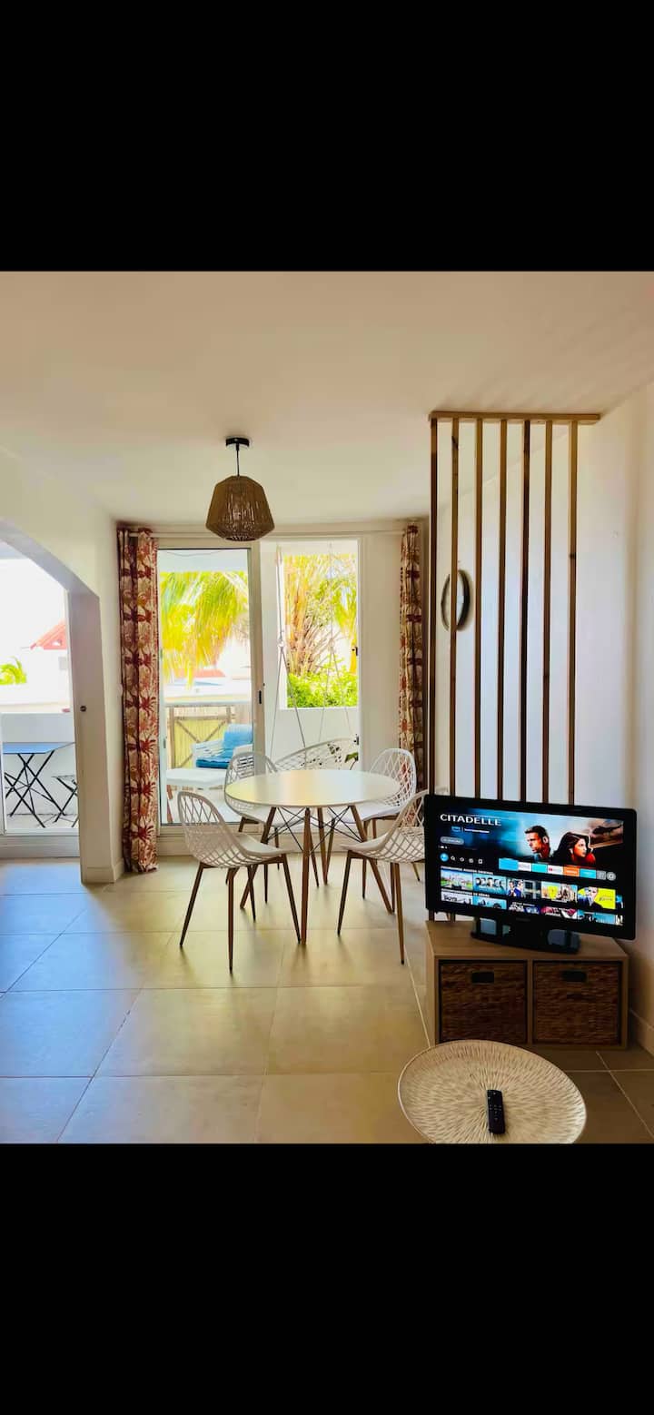 T1 Bis Cosy à 2 Min De La Plage - Saint-Gilles les Bains