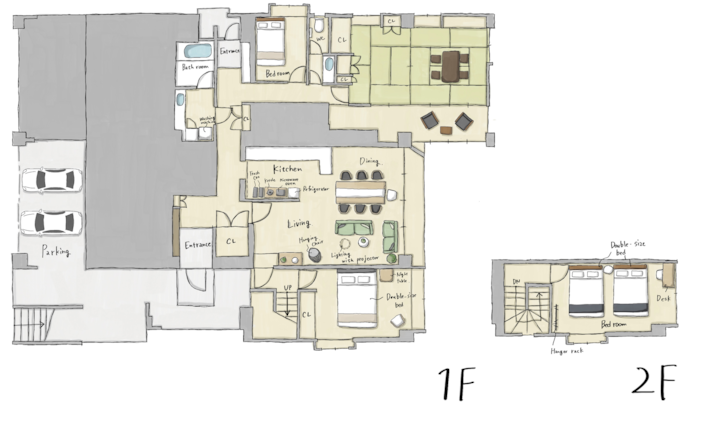 Spacious Living & Garden/4br/12pax/1h To Mt. Fuji - 静岡県