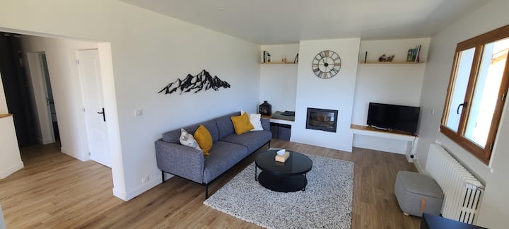 Appartement Terrasse & Vue Montagne, 15 Min Annecy - Cruseilles