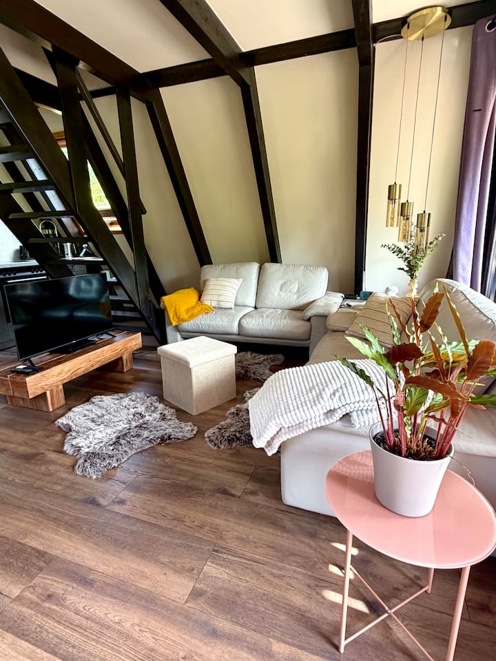 Stilvolles A-frame-chalet In Der Vulkaneifel - Nationalpark Eifel