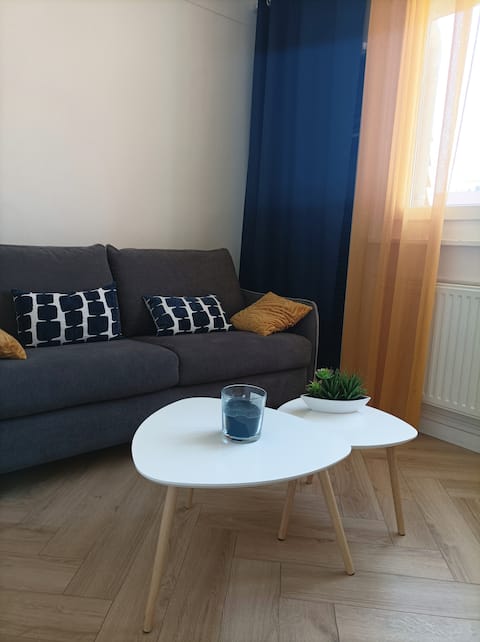 Top Airbnb: Apartment with Harbor View, 5 min to the Beach, Ferry, Train Station, Town à Calais