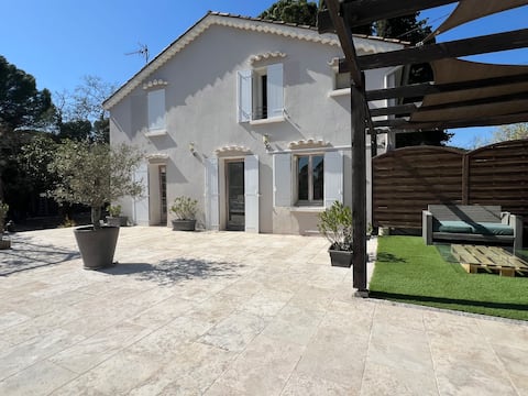 House with shared pool