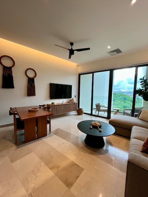 Successful Airbnb property: Beautiful apartment with a view of the jungle in Zazil Ha
