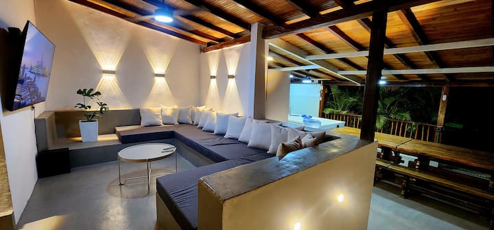 Casa Campo & Chalet-piscina-tobogán-a/c-aeropuerto - Lebrija