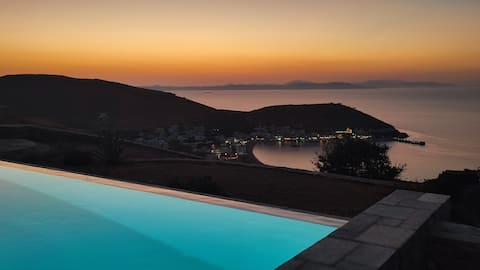 Sunset Heaven Villa on Kea