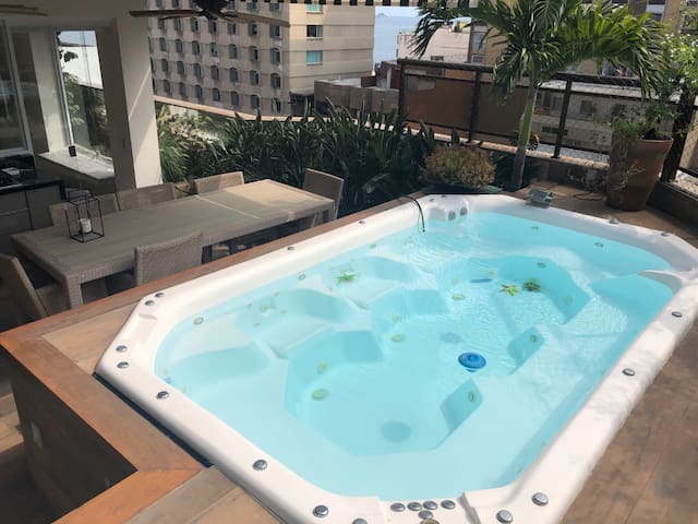 Cobertura incrível em Ipanema