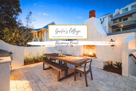 Rosemary: Private Heated Pool,Private Beach,Bikes