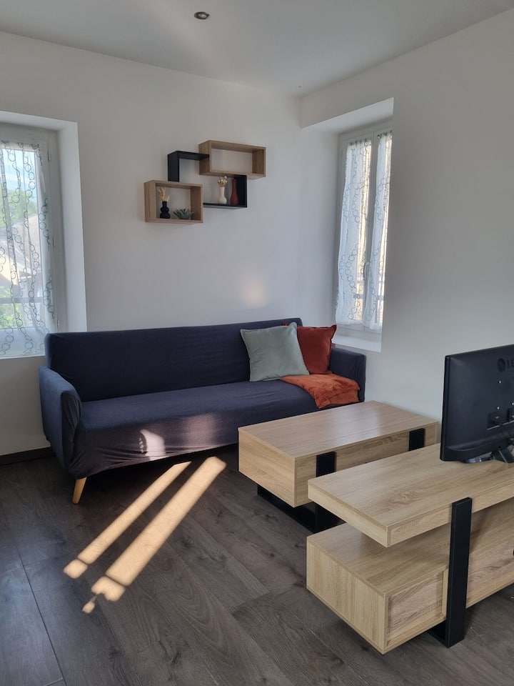 T2 Cosy 40m2 Plein Centre La Motte Proche Chambéry - Lac d'Aiguebelette