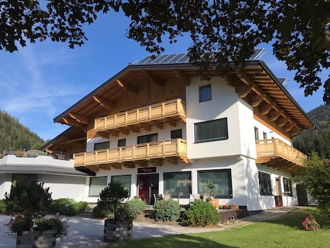 Family apartment with balcony | Mountains & Summer Card