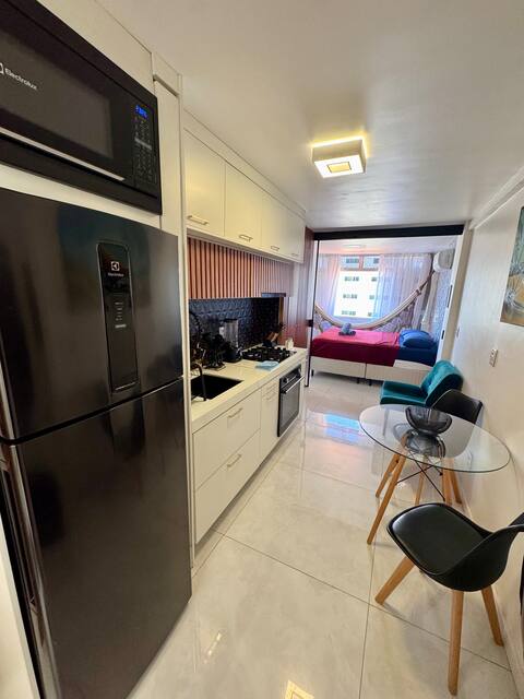 Top Airbnb: High standard beachfront flat unbeatable location in Meireles