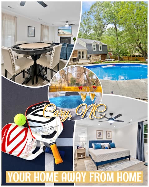 HOT TUB/Dog & Family/Near Pickleball/Heated Pool