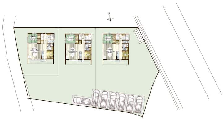 A new inn with sauna, jacuzzi, and 85-inch TV, where you can spend