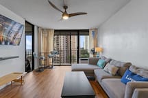 Ocean View | Walk to Mall | Free Parking, W/D, AC