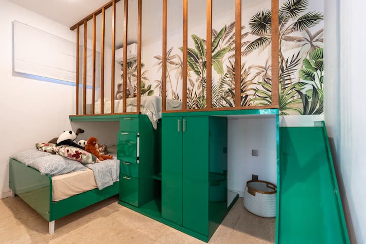 Kids’ room at Villa Marc