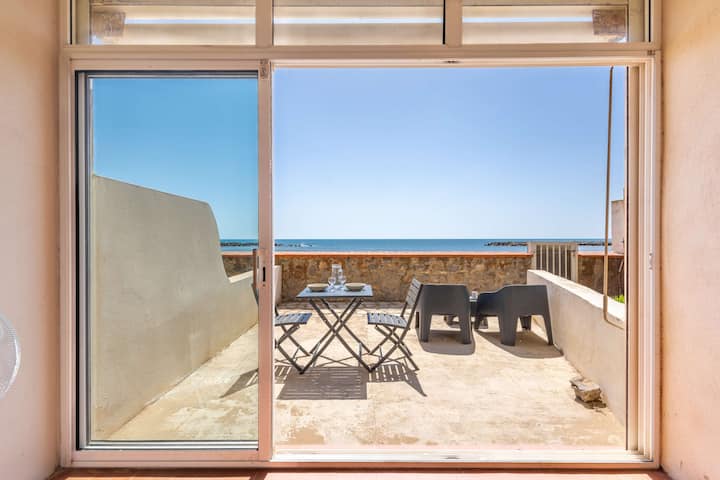 Valras'loc - Terrasse Vue Mer & Plage Directe - Valras-Plage