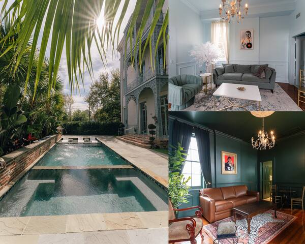 5 New Orleans Themed Units in FQ with Pool