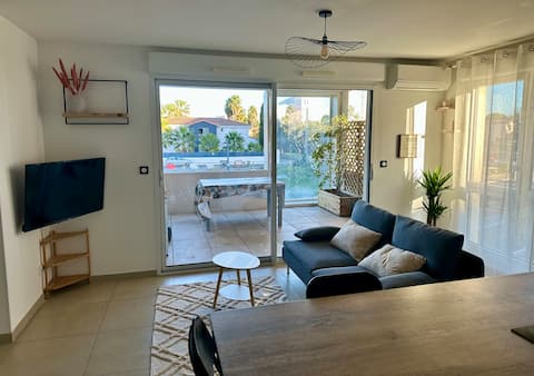 Propriété Airbnb réussie: Very nice apartment – 2 bedrooms – 64 m² à Port Marianne
