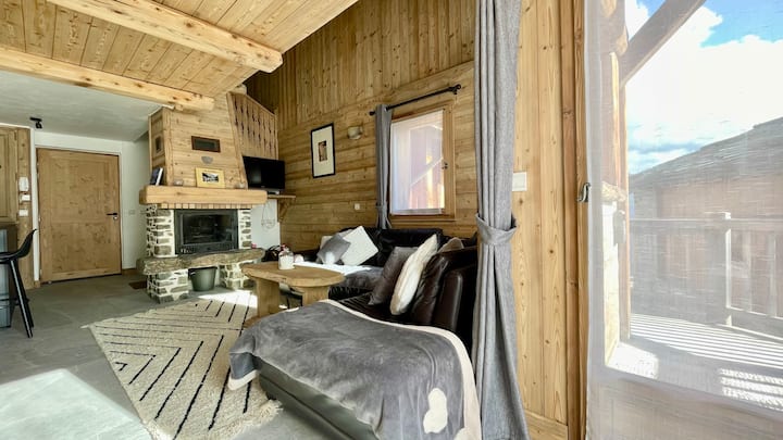 Chalet Soleil, Magnifique Triplex, Ski Aux Pieds - Sainte-Foy-Tarentaise
