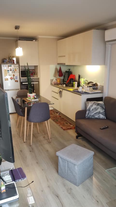 Successful Airbnb property: Elegant apartment with air conditioning near the terminal in Estación Central