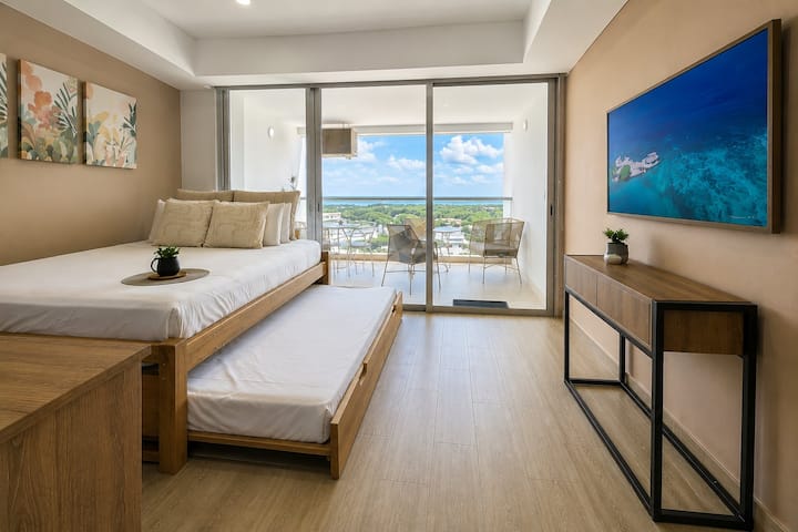 Loft Familiar Con Balcón Y Piscina Cb840 - Cartagena de Indias