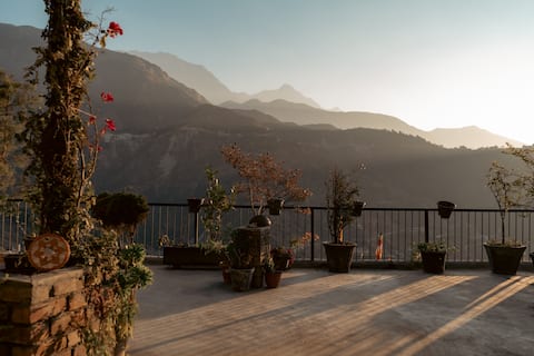 The Space Above | Terrace Garden with Workspace