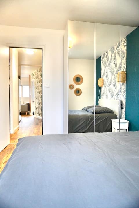 3 bedroom apartment- free park- near from  Thermal