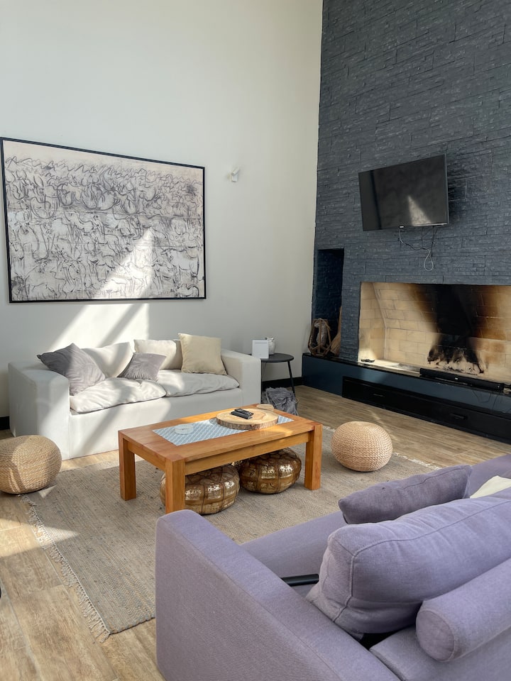Casa De Campo:cine Al Aire Libre-fogata Y Chimenea - San Clemente