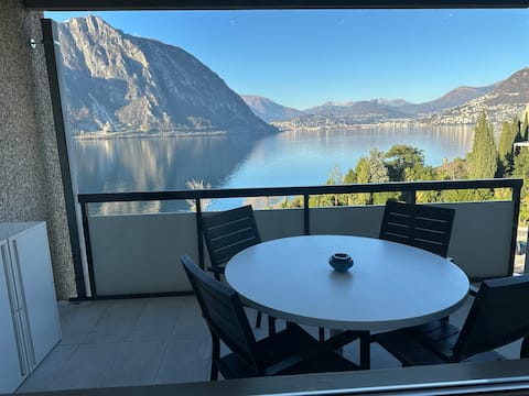 The view of Lugano
