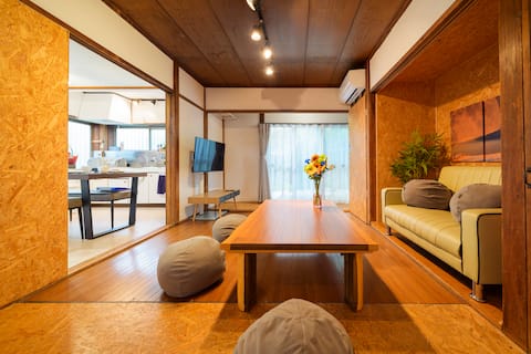 Mt Fuji View Authentic House/7 min Sta/6PP/outlets