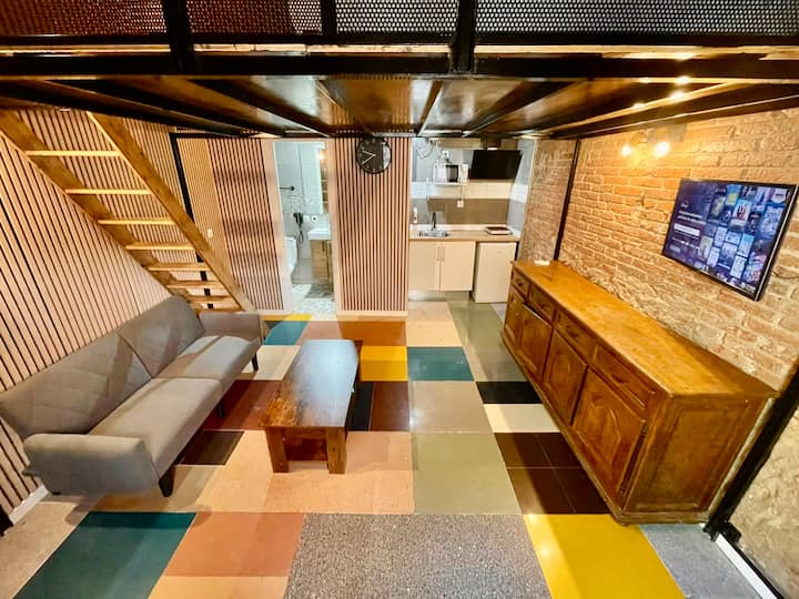 Nuevo Duplex Estudio Colors A 2`del Metro - Barcelona