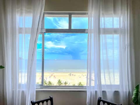 Amazing Sea View | Parking | Near Santos