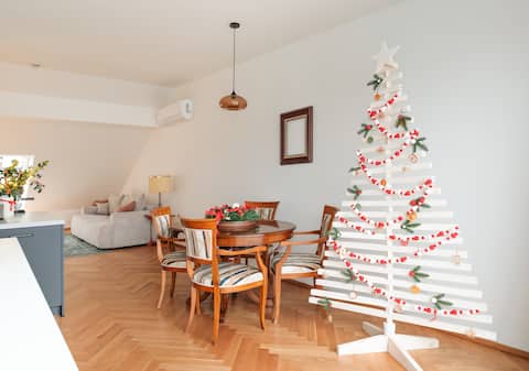 Antique Duplex Penthouse 3BR with 2Bath and AC-501